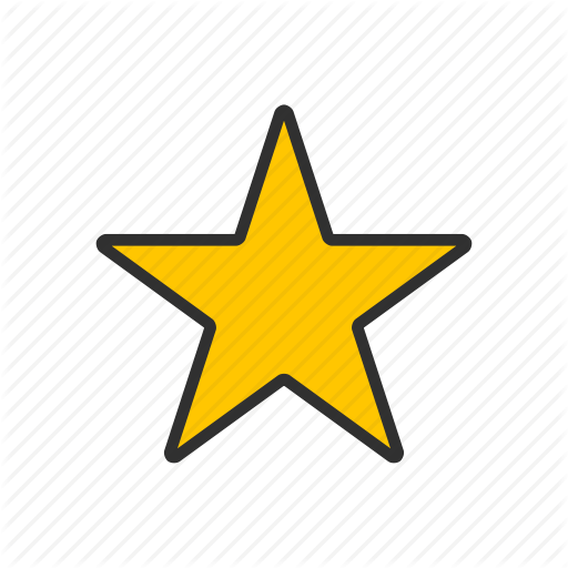 512x512 Best, Favorite, Gold Star, Rating, Star Icon