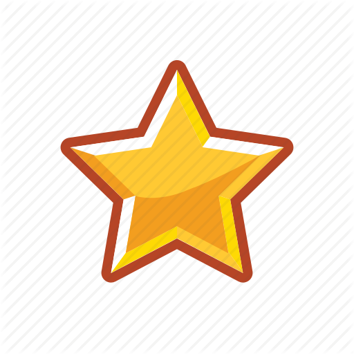 512x512 Gold, Golden, Rank, Star Icon