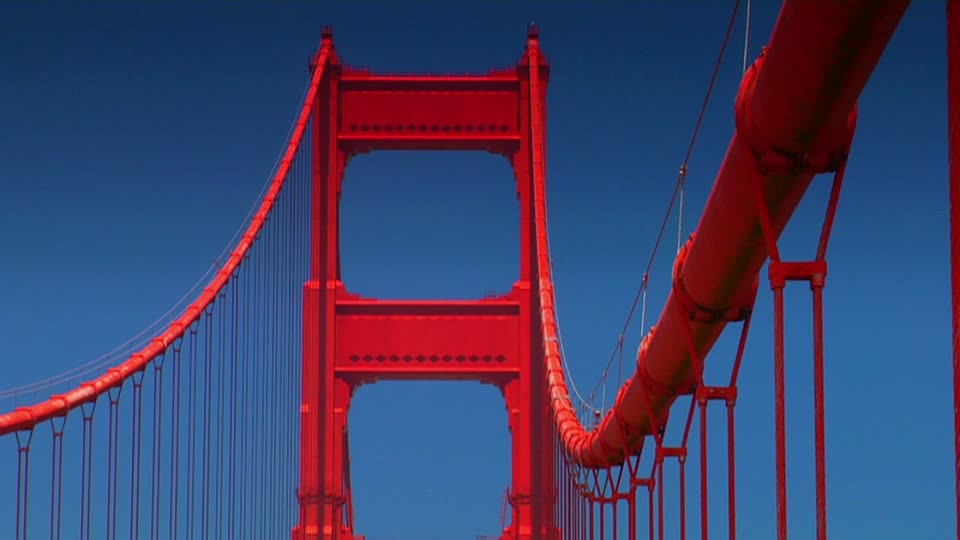 960x540 Golden Gate Bridge Bay San Francisco Hd Stock Video