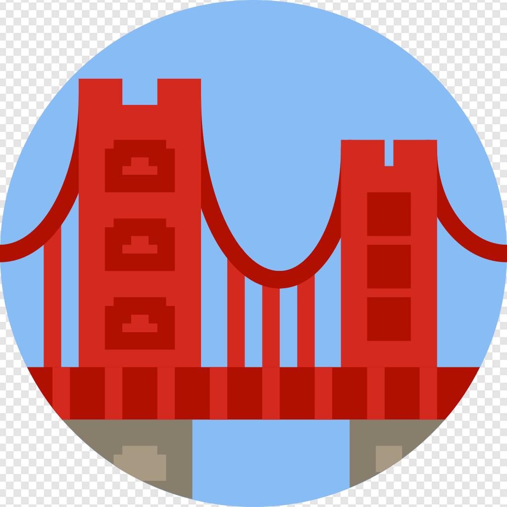 1024x1024 Golden Gate Bridge Monument