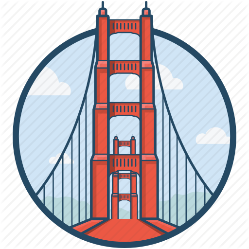512x512 America, Golden Gate, Golden Gate Bridge, San Francisco, United