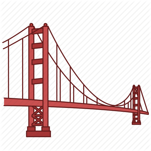 512x512 Architecture, Bridge, Gate, Golden, Landmark, Travel, Wonder Icon