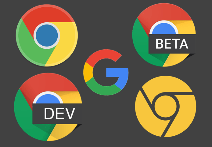 Golden Google Chrome Icon