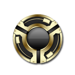 256x256 Best Photos Of Golden Chrome Icon