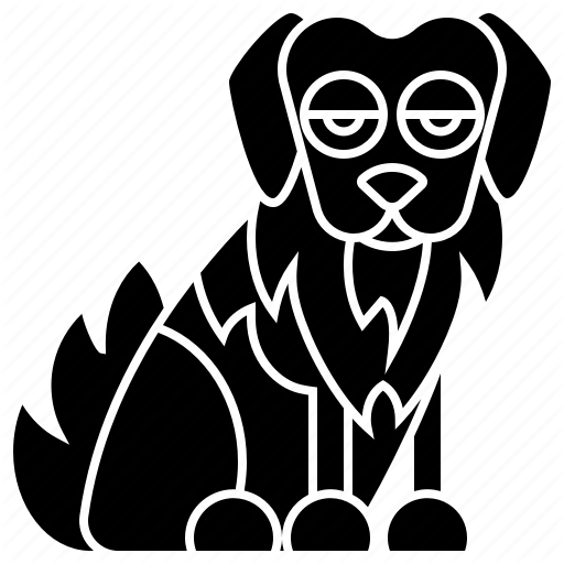 512x512 Dog, Friendly, Golden, Pet, Retriever Icon