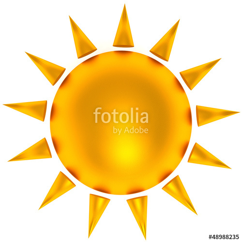500x500 Golden Sun Icon, Stock Photo And Royalty Free Images
