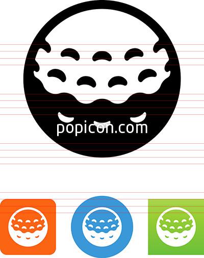 400x506 Golf Ball Icon