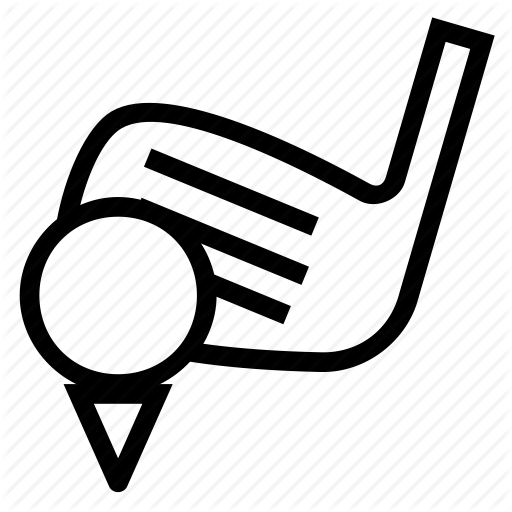 512x512 Ball, Game, Golf, Golfball, Golfclub, Golfer, Sports Icon