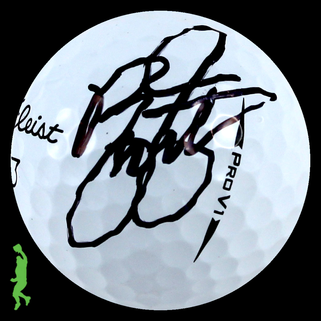 1080x1080 Rickie Fowler Autographed Titleist Pro Masters Golf Ball