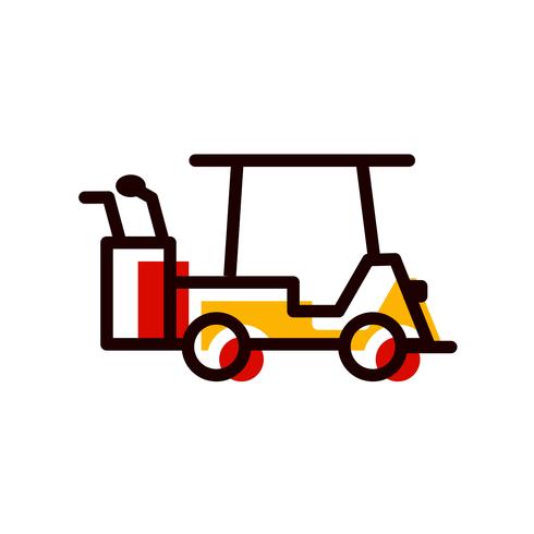 490x490 Golf Cart Icon Design