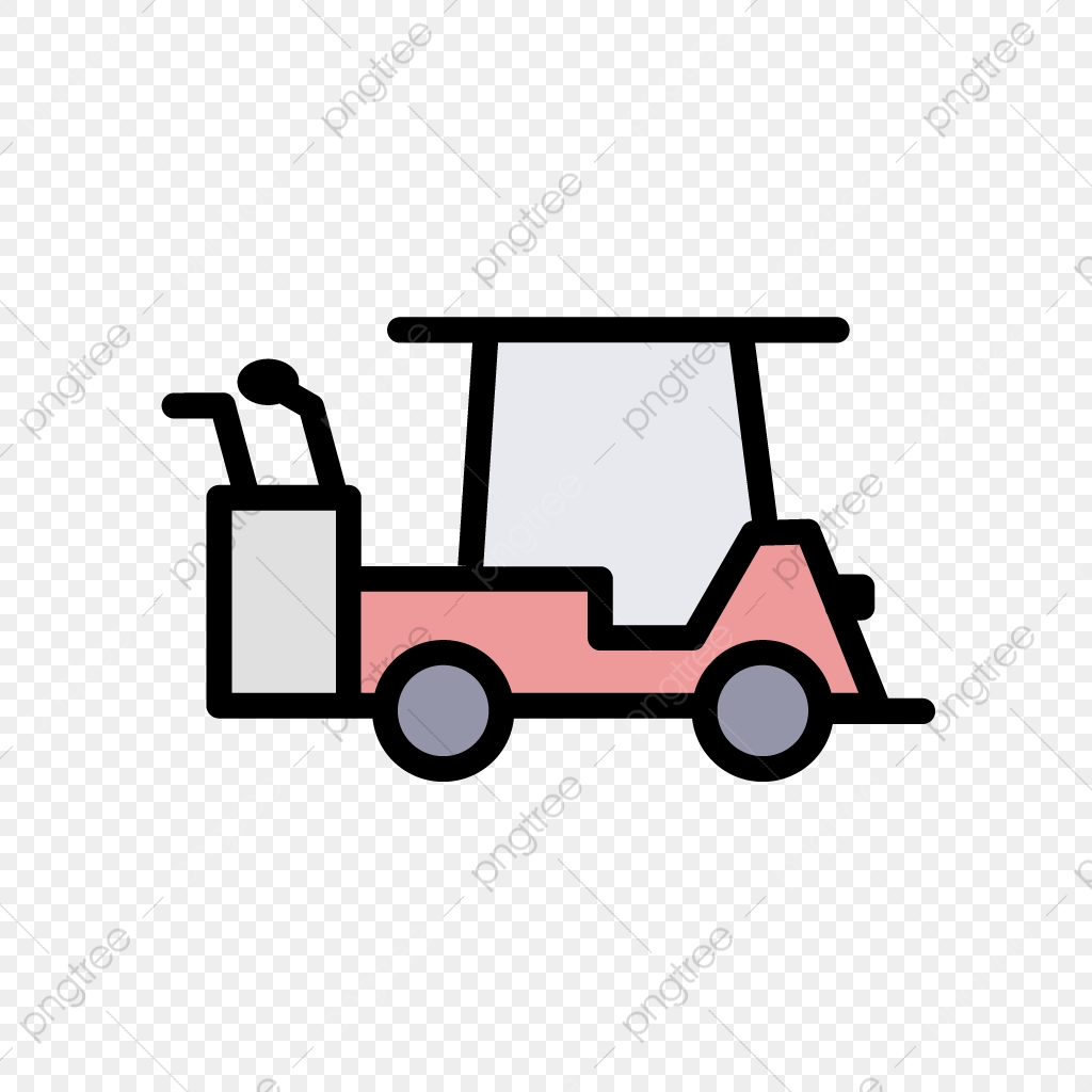 1024x1024 Vector Golf Cart Icon, Golfing, Golf, Cart Png And Vector