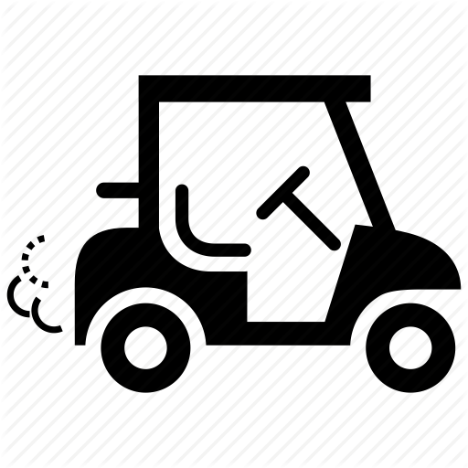 512x512 Car, Cart, Electric, Golf, Golf Car, Golf Cart, Transportation Icon