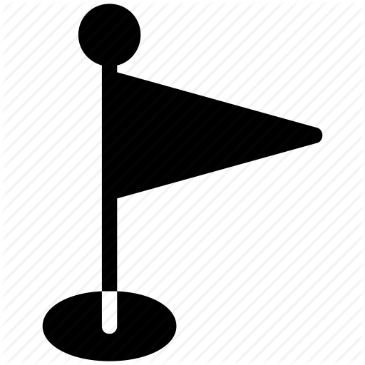 512x512 Destination Flag, Flag, Flagpole, Golf Flag, Map Flag Icon