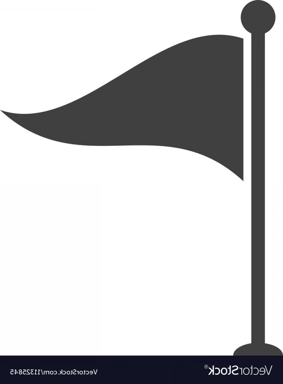 954x1296 Golf Flag Hole Isolated Icon Vector Soidergi