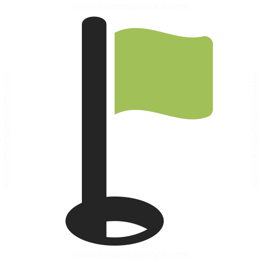 512x512 Golf Flag Icon Iconexperience