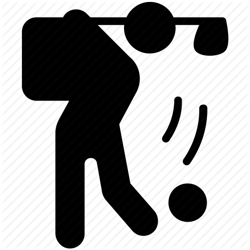 512x512 Golf, Golf Swing, Golf Tournament, Hockey Swing, Olympics Game Icon