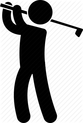 346x512 Golf, Hit, Man, Posture, Sport, Strike, Swing Icon