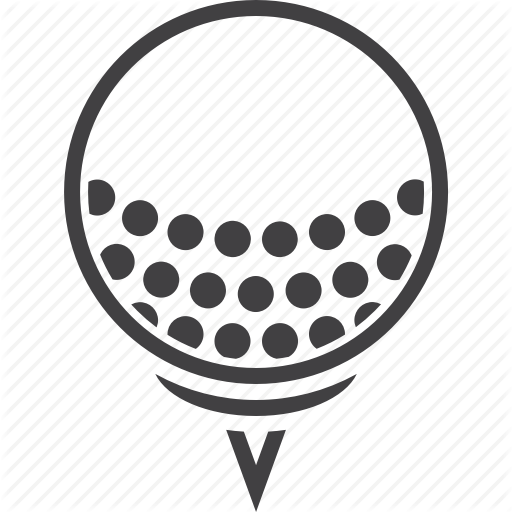 512x512 Ball, Golf, Tee Icon