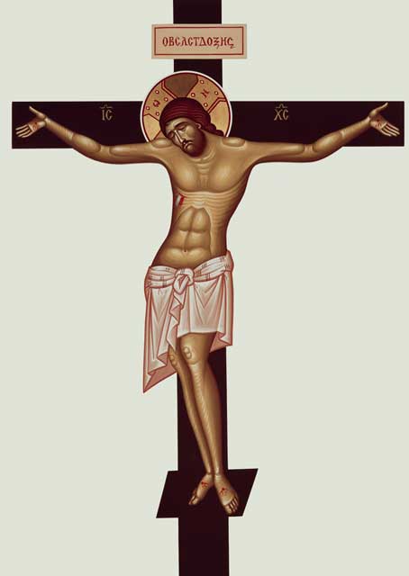454x640 Great And Holy Friday The Icon Of The Crucifixion A Russian