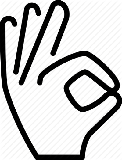 400x522 Download Free Png Excellent, Fingers, Gesture, Good Job, Hand, Ok