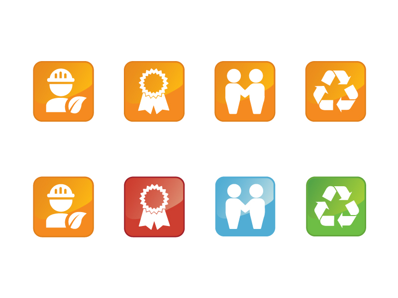 800x600 Button Icon Design Contests Set Of Values Icons Design No