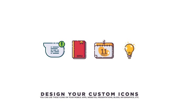 680x397 Do Awesome Custom Icon Design