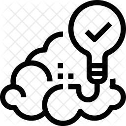 256x256 Good Idea Icon Of Line Style