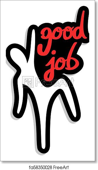 335x580 Free Art Print Of Good Job Icon Creative Design Of Good Job Icon