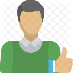 256x256 Good Job Icon Of Flat Style