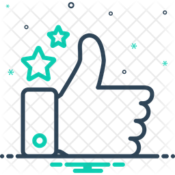 256x256 Good Job Icon Of Line Style