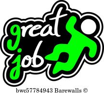 216x194 Great Job Message Icon Posters And Art Prints Barewalls
