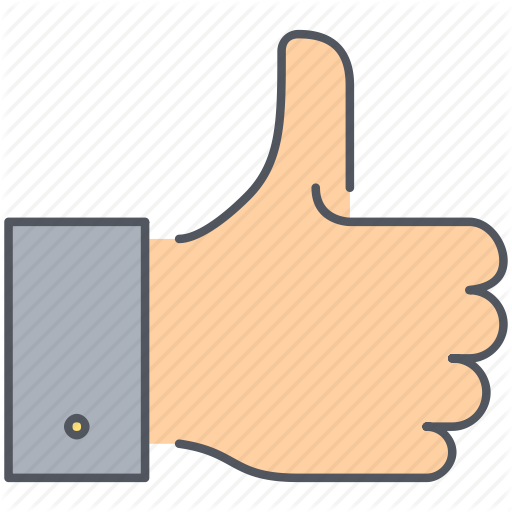 512x512 Approval, Gesture, Good Job, Hand, Thumb, Thumb Up, Well Done Icon