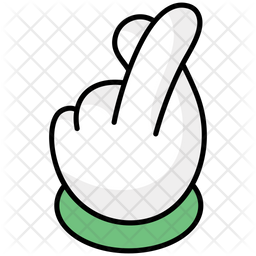 256x256 Good Luck Icon Of Colored Outline Style