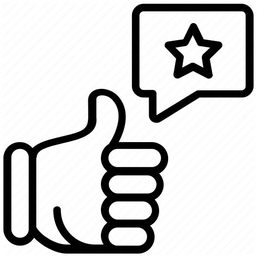 512x512 Good Luck, Hand Gesture, Like Sign, Social Media, Thumbs Up Icon