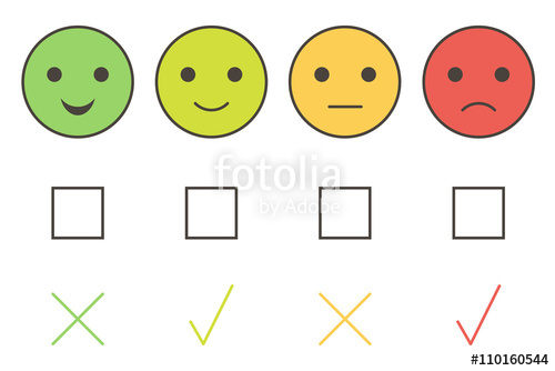Customer Service Colorful Smiley Icons Excellent, Good, Average 500x334 Customer Service Colorful Smiley Icons Excellent, Good, Average