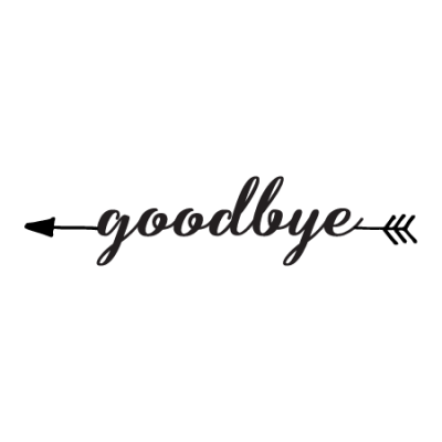 400x400 Goodbye Icon