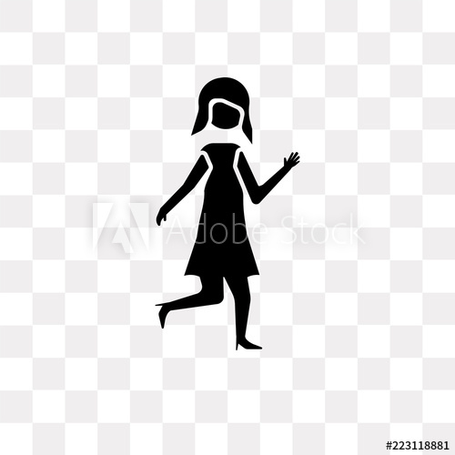 500x500 Waving Goodbye Icon On Transparent Background Modern Icons Vector