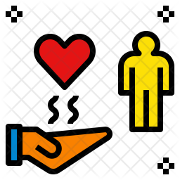 256x256 Goodwill Icon Of Colored Outline Style