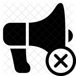 256x256 Remove Ads Icon Of Glyph Style