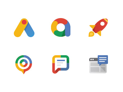Google Adwords Product Icons 400x300 Google Adwords Product Icons