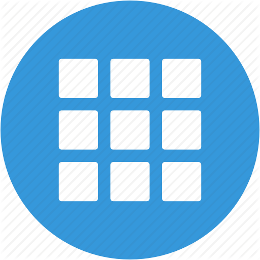 512x512 Applications, Apps, Grid, Interface, Menu, Options Icon