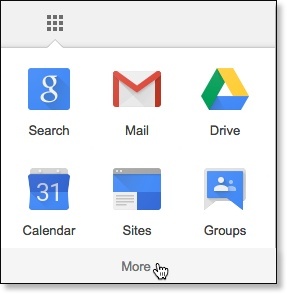 287x294 Fix Google Groups Missing From Apps Menu