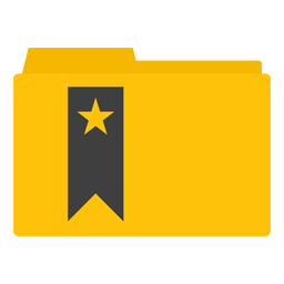 256x256 Bookmarks Folder Icon Simply Styled Iconset