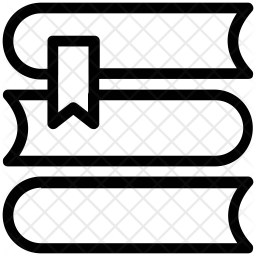 256x256 Books Icon Of Glyph Style