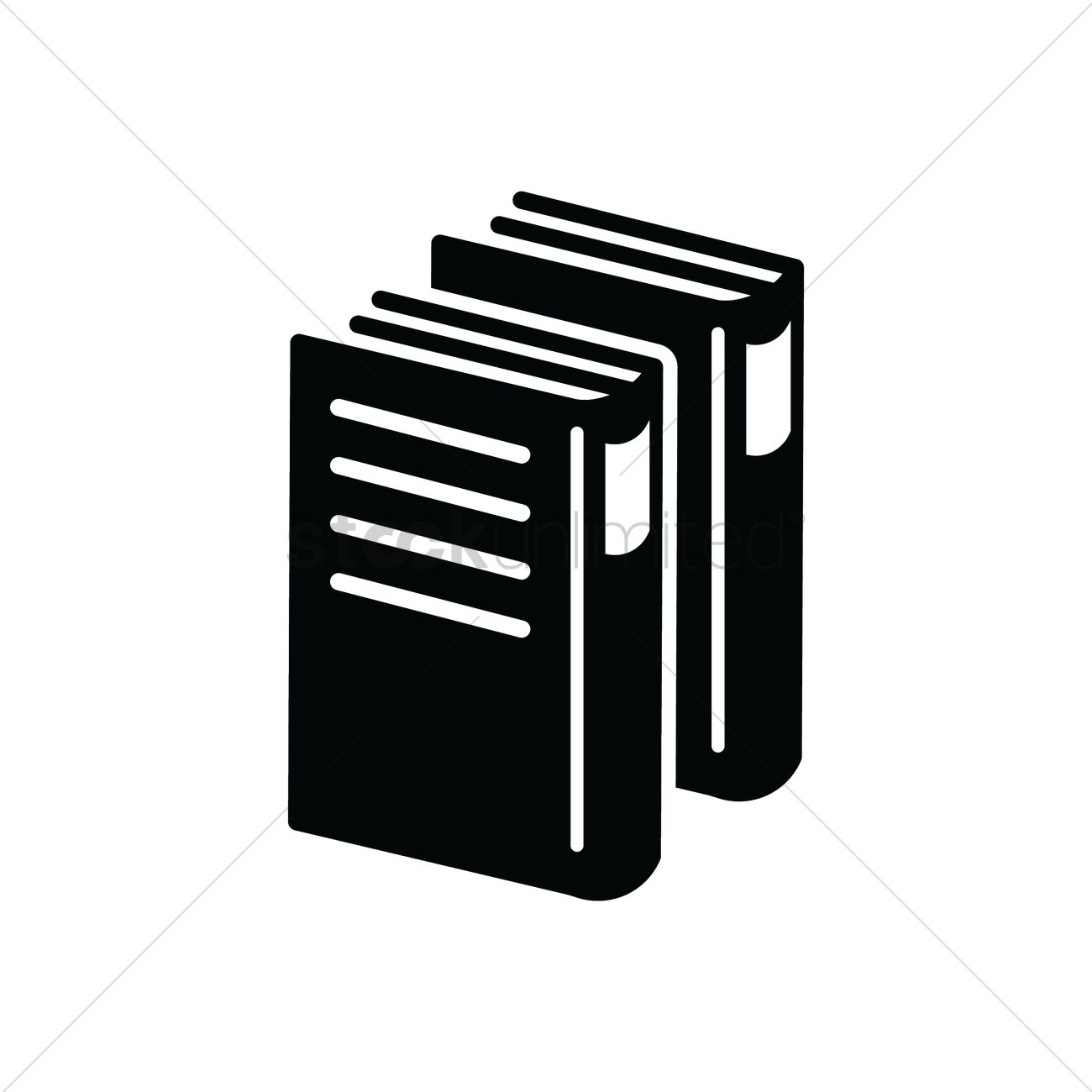 1300x1300 Books Icon Vector Image