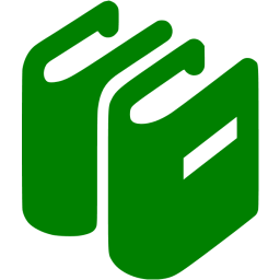 256x256 Green Books Icon