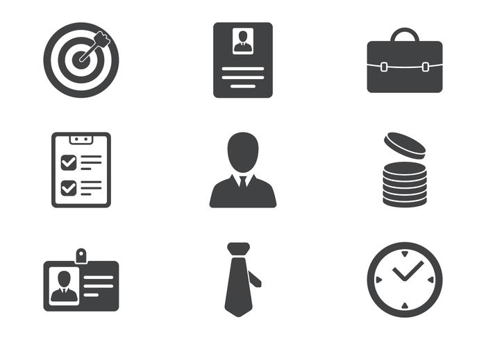 700x490 Business Icons Free Vector Art