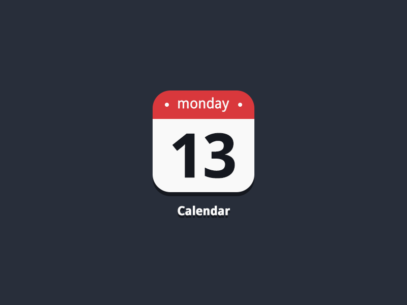 Calendar App Icon 800x600 Calendar App Icon