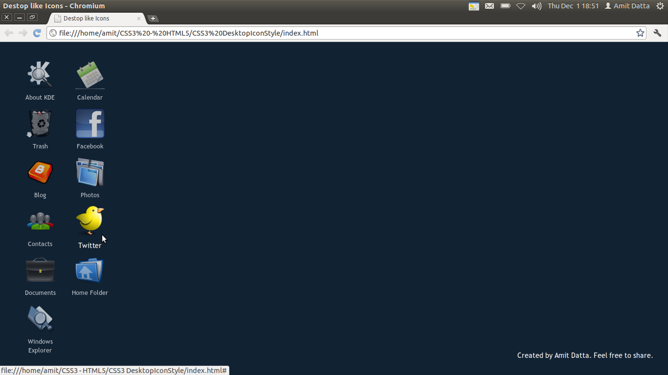 1366x768 Amit Datta Desktop Icon Arrangement