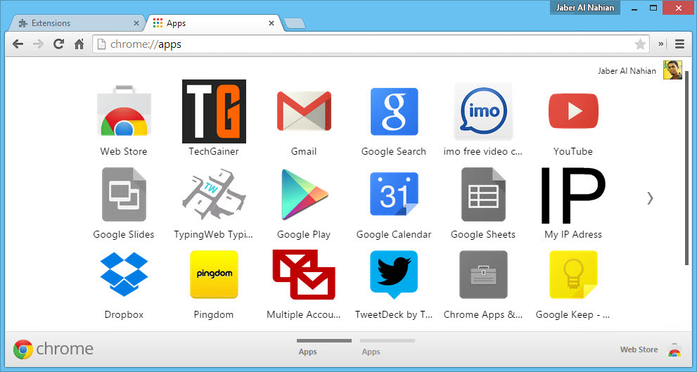 991x529 Create A Chrome App That Is Shortcut To Your Website Techgainer